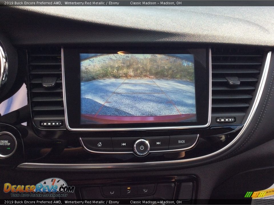 2019 Buick Encore Preferred AWD Winterberry Red Metallic / Ebony Photo #14