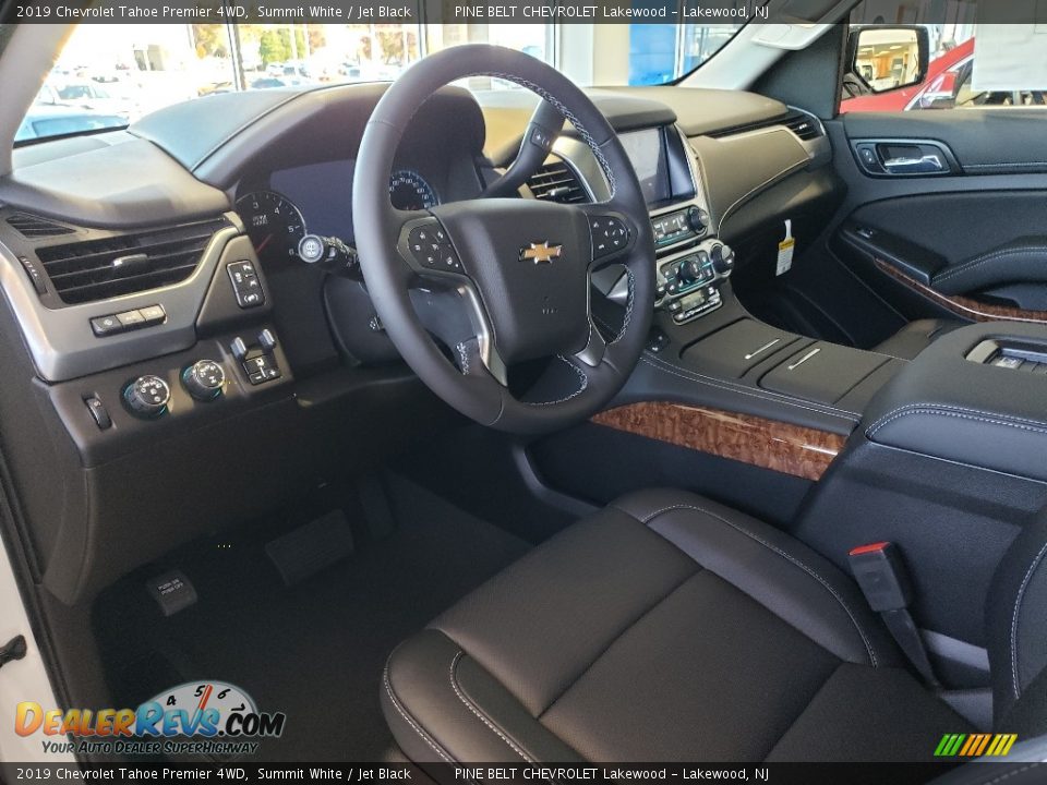Jet Black Interior - 2019 Chevrolet Tahoe Premier 4WD Photo #8