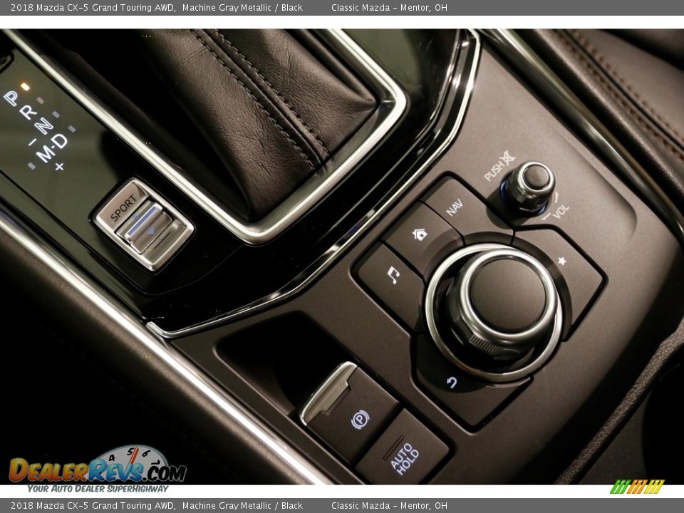 2018 Mazda CX-5 Grand Touring AWD Machine Gray Metallic / Black Photo #16