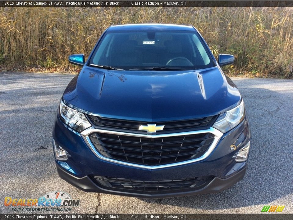2019 Chevrolet Equinox LT AWD Pacific Blue Metallic / Jet Black Photo #2