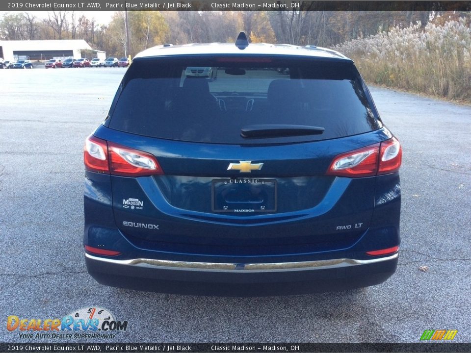2019 Chevrolet Equinox LT AWD Pacific Blue Metallic / Jet Black Photo #5