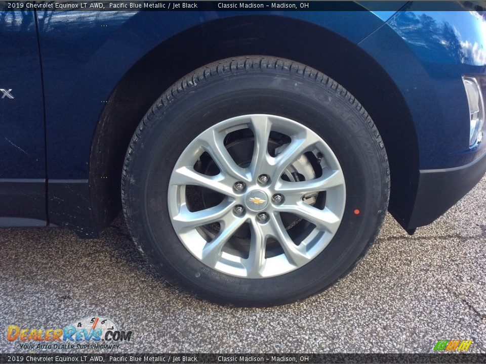 2019 Chevrolet Equinox LT AWD Pacific Blue Metallic / Jet Black Photo #7