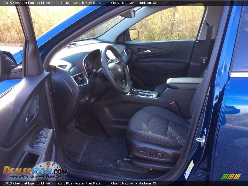 2019 Chevrolet Equinox LT AWD Pacific Blue Metallic / Jet Black Photo #9