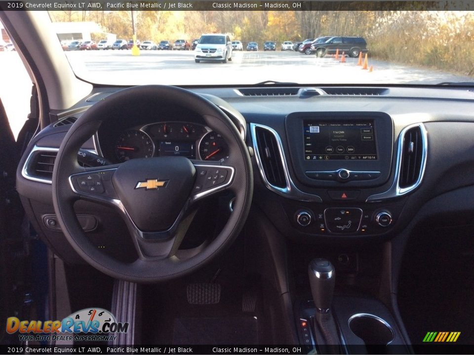 2019 Chevrolet Equinox LT AWD Pacific Blue Metallic / Jet Black Photo #12