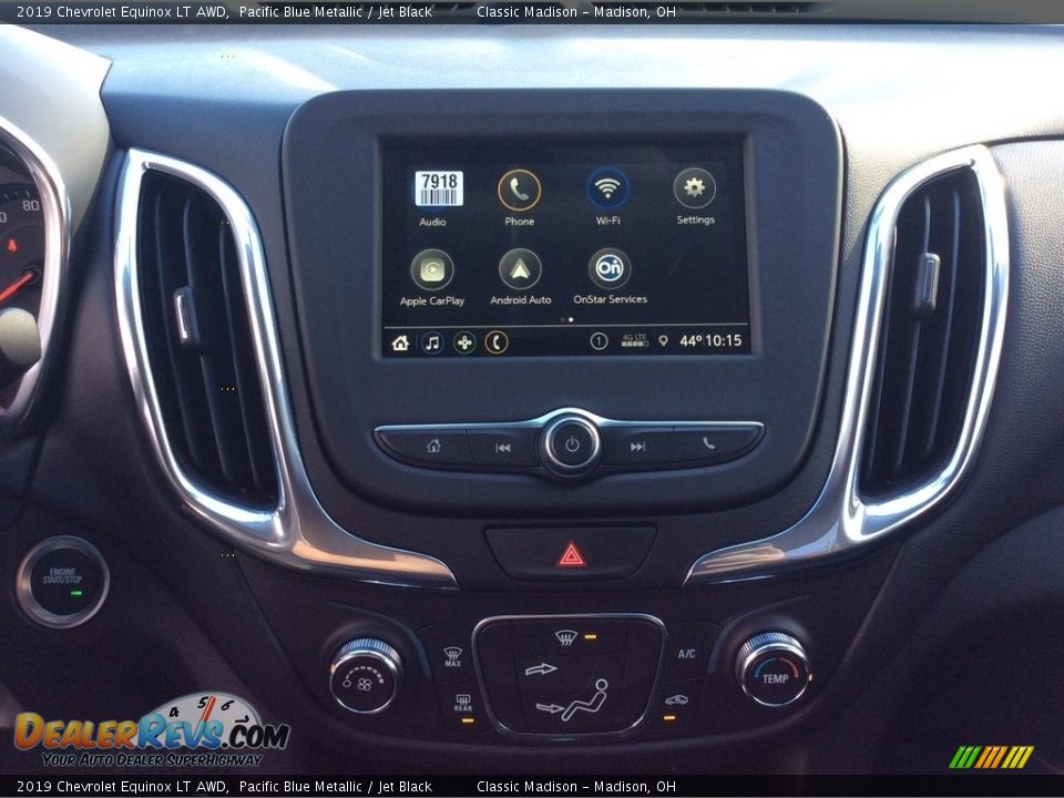 2019 Chevrolet Equinox LT AWD Pacific Blue Metallic / Jet Black Photo #14