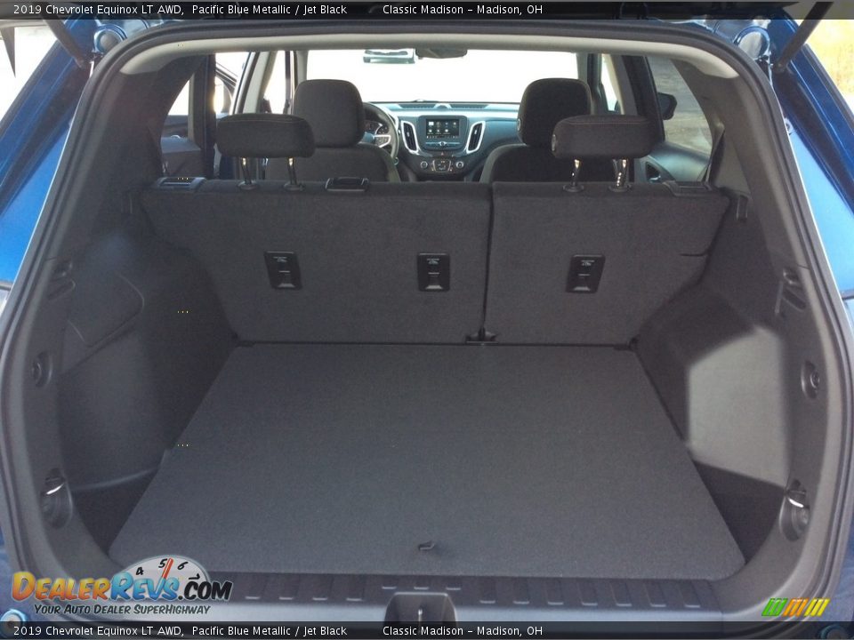 2019 Chevrolet Equinox LT AWD Pacific Blue Metallic / Jet Black Photo #22