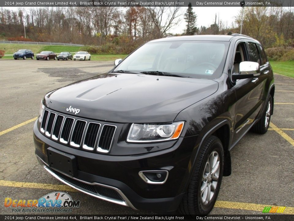 2014 Jeep Grand Cherokee Limited 4x4 Brilliant Black Crystal Pearl / New Zealand Black/Light Frost Photo #13