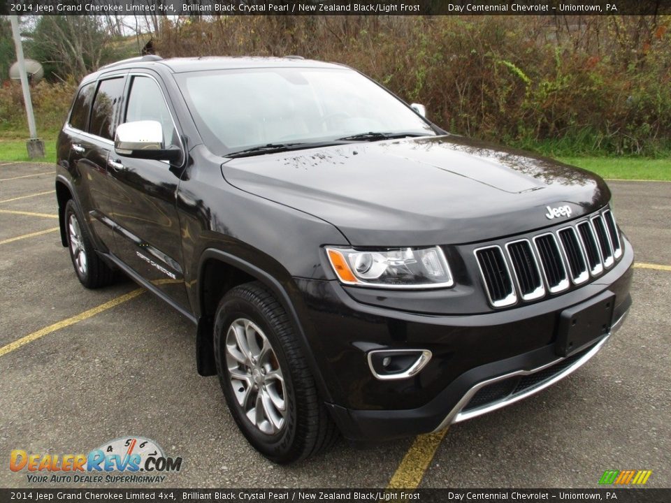 2014 Jeep Grand Cherokee Limited 4x4 Brilliant Black Crystal Pearl / New Zealand Black/Light Frost Photo #15