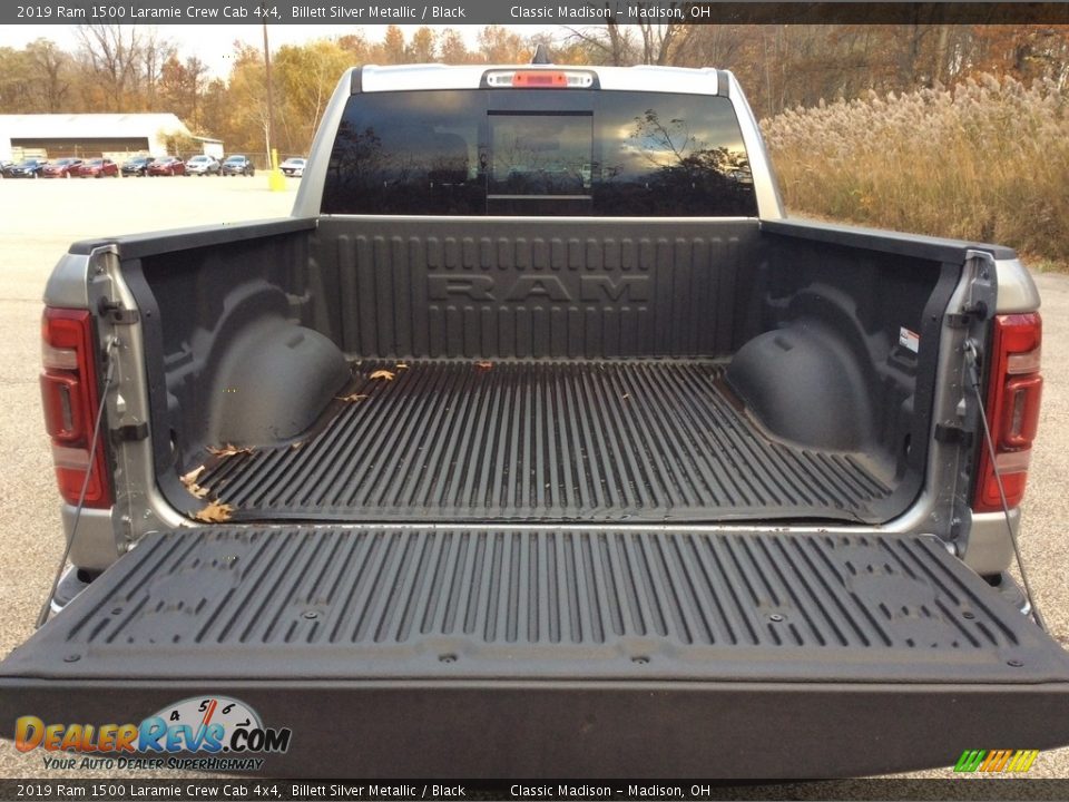 2019 Ram 1500 Laramie Crew Cab 4x4 Billett Silver Metallic / Black Photo #6
