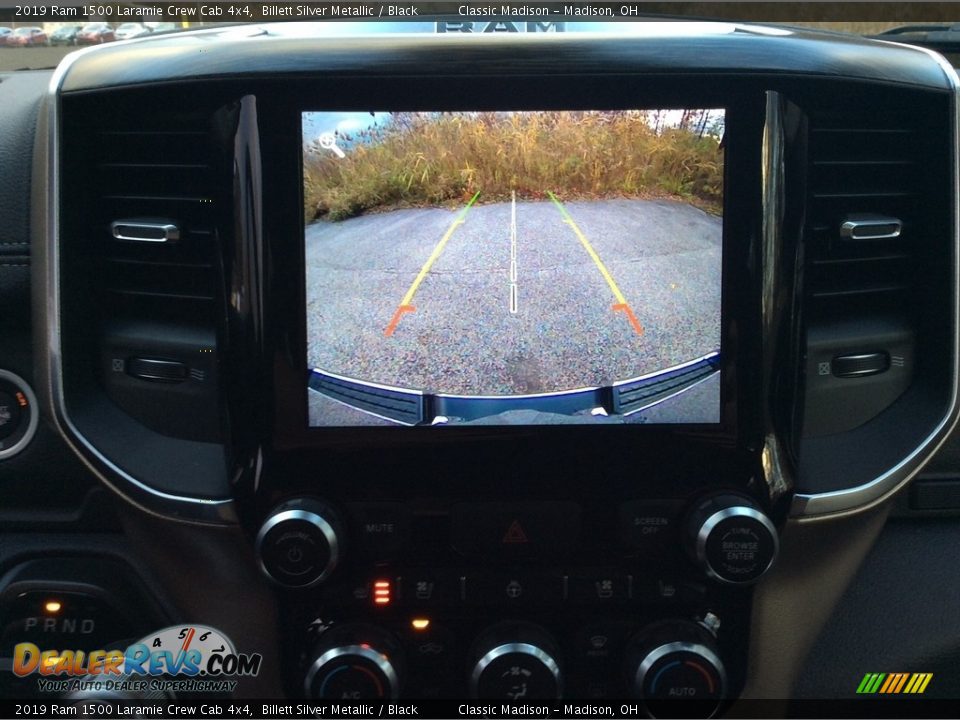 2019 Ram 1500 Laramie Crew Cab 4x4 Billett Silver Metallic / Black Photo #17