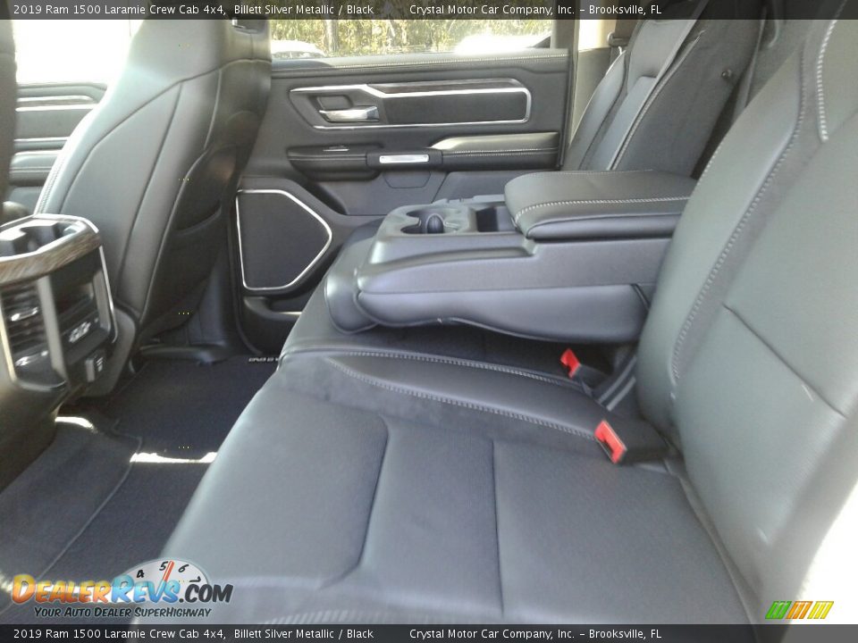 2019 Ram 1500 Laramie Crew Cab 4x4 Billett Silver Metallic / Black Photo #10