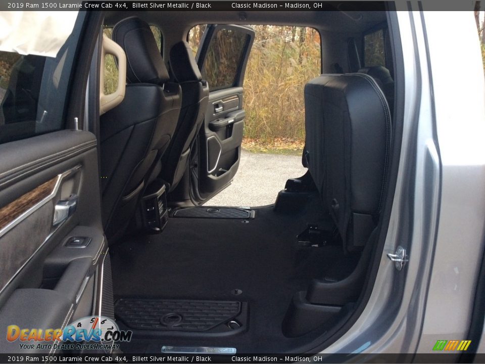 2019 Ram 1500 Laramie Crew Cab 4x4 Billett Silver Metallic / Black Photo #19