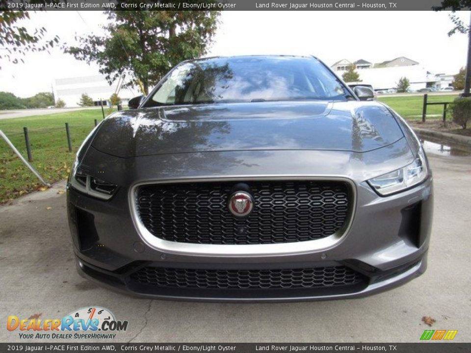 2019 Jaguar I-PACE First Edition AWD Corris Grey Metallic / Ebony/Light Oyster Photo #10