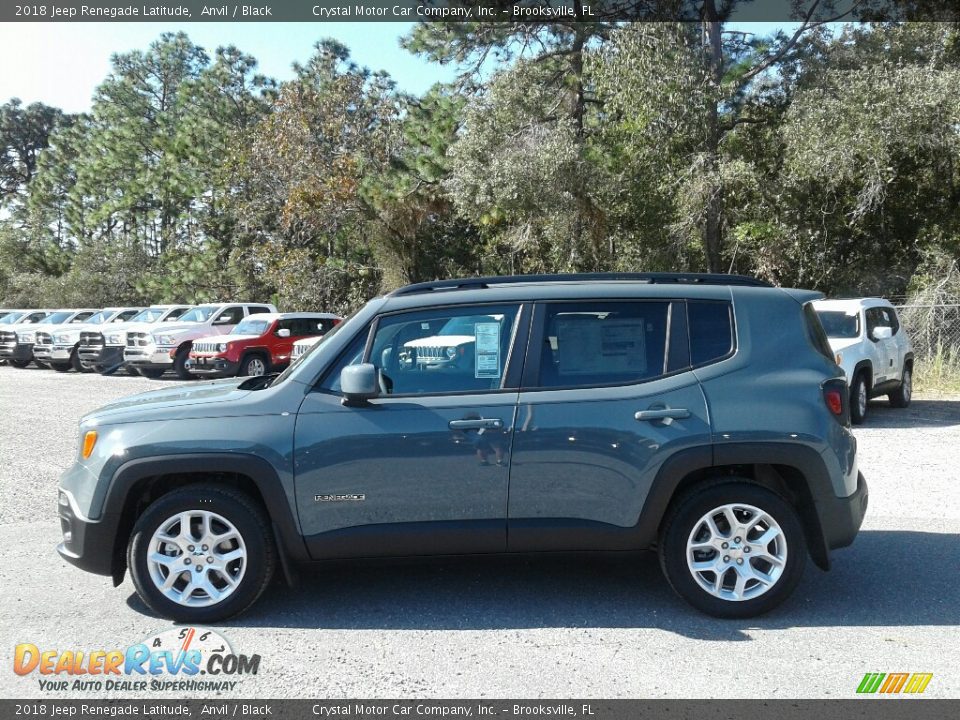2018 Jeep Renegade Latitude Anvil / Black Photo #2
