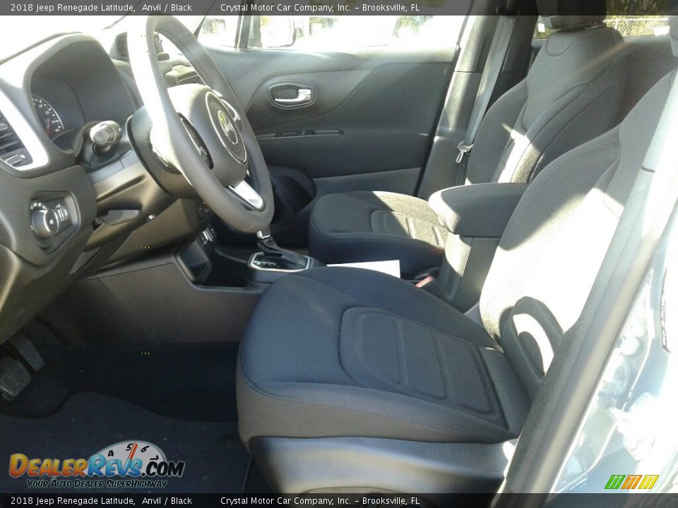2018 Jeep Renegade Latitude Anvil / Black Photo #9