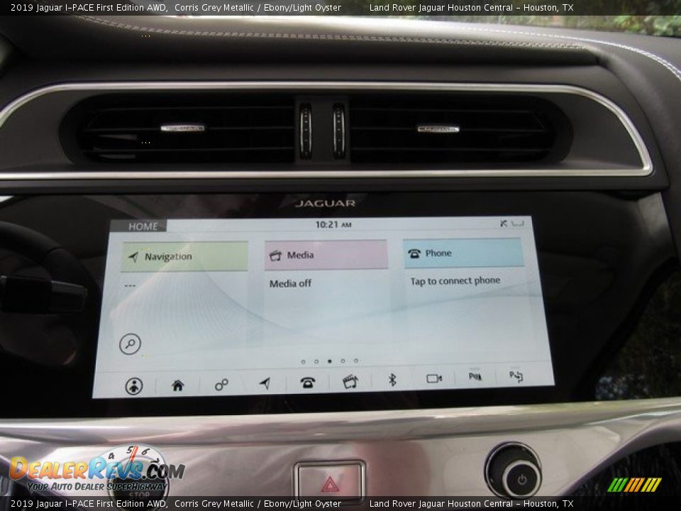 Controls of 2019 Jaguar I-PACE First Edition AWD Photo #30