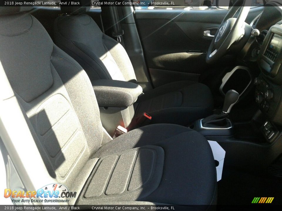 2018 Jeep Renegade Latitude Anvil / Black Photo #12