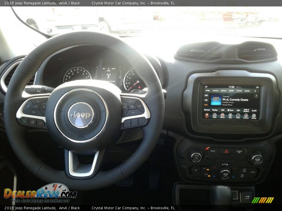2018 Jeep Renegade Latitude Anvil / Black Photo #13