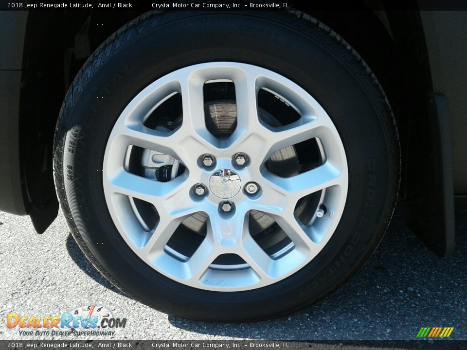 2018 Jeep Renegade Latitude Anvil / Black Photo #20