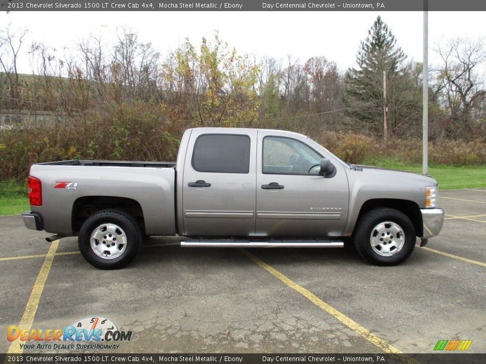 2013 Chevrolet Silverado 1500 LT Crew Cab 4x4 Mocha Steel Metallic / Ebony Photo #2
