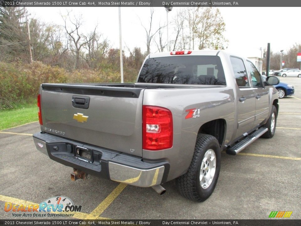 2013 Chevrolet Silverado 1500 LT Crew Cab 4x4 Mocha Steel Metallic / Ebony Photo #3