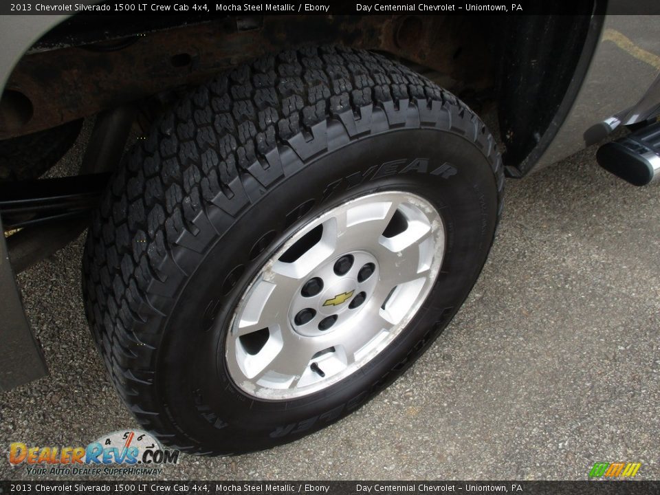 2013 Chevrolet Silverado 1500 LT Crew Cab 4x4 Mocha Steel Metallic / Ebony Photo #4