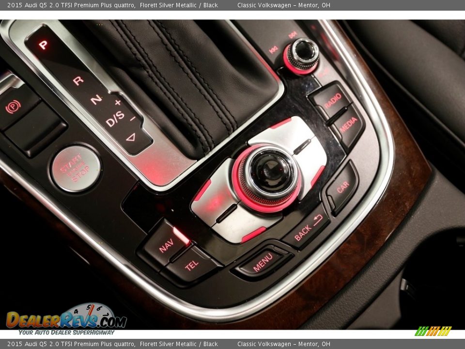 2015 Audi Q5 2.0 TFSI Premium Plus quattro Florett Silver Metallic / Black Photo #18