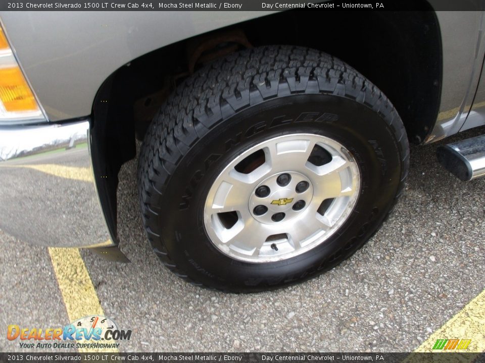 2013 Chevrolet Silverado 1500 LT Crew Cab 4x4 Mocha Steel Metallic / Ebony Photo #13