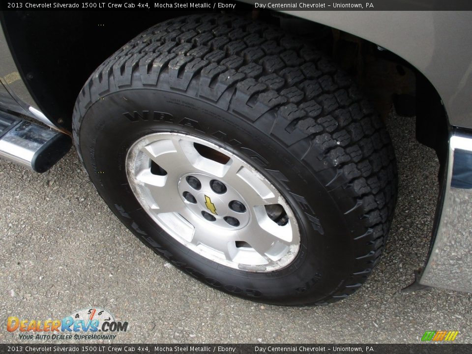 2013 Chevrolet Silverado 1500 LT Crew Cab 4x4 Mocha Steel Metallic / Ebony Photo #17