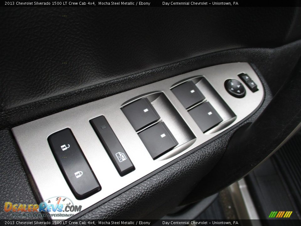 2013 Chevrolet Silverado 1500 LT Crew Cab 4x4 Mocha Steel Metallic / Ebony Photo #20