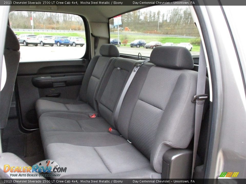 2013 Chevrolet Silverado 1500 LT Crew Cab 4x4 Mocha Steel Metallic / Ebony Photo #22
