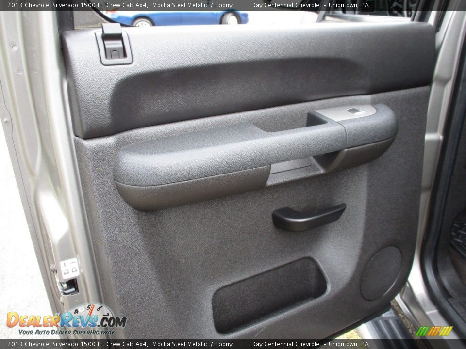 2013 Chevrolet Silverado 1500 LT Crew Cab 4x4 Mocha Steel Metallic / Ebony Photo #23