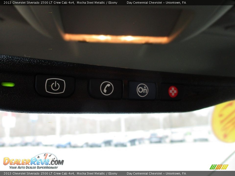 2013 Chevrolet Silverado 1500 LT Crew Cab 4x4 Mocha Steel Metallic / Ebony Photo #30