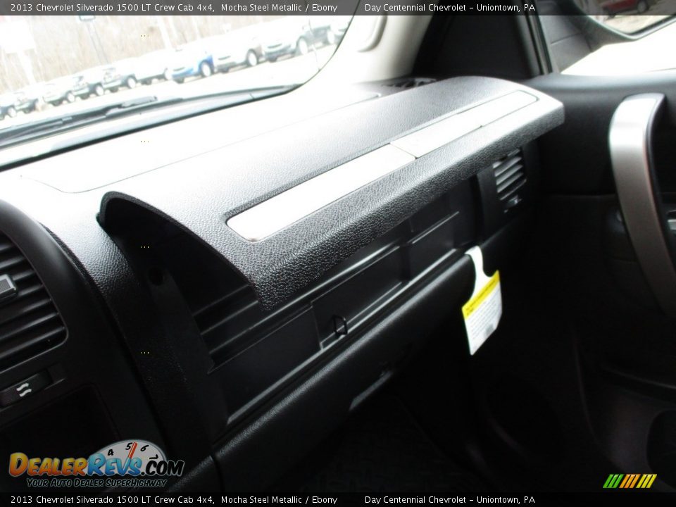 2013 Chevrolet Silverado 1500 LT Crew Cab 4x4 Mocha Steel Metallic / Ebony Photo #32