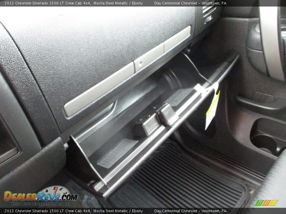 2013 Chevrolet Silverado 1500 LT Crew Cab 4x4 Mocha Steel Metallic / Ebony Photo #33