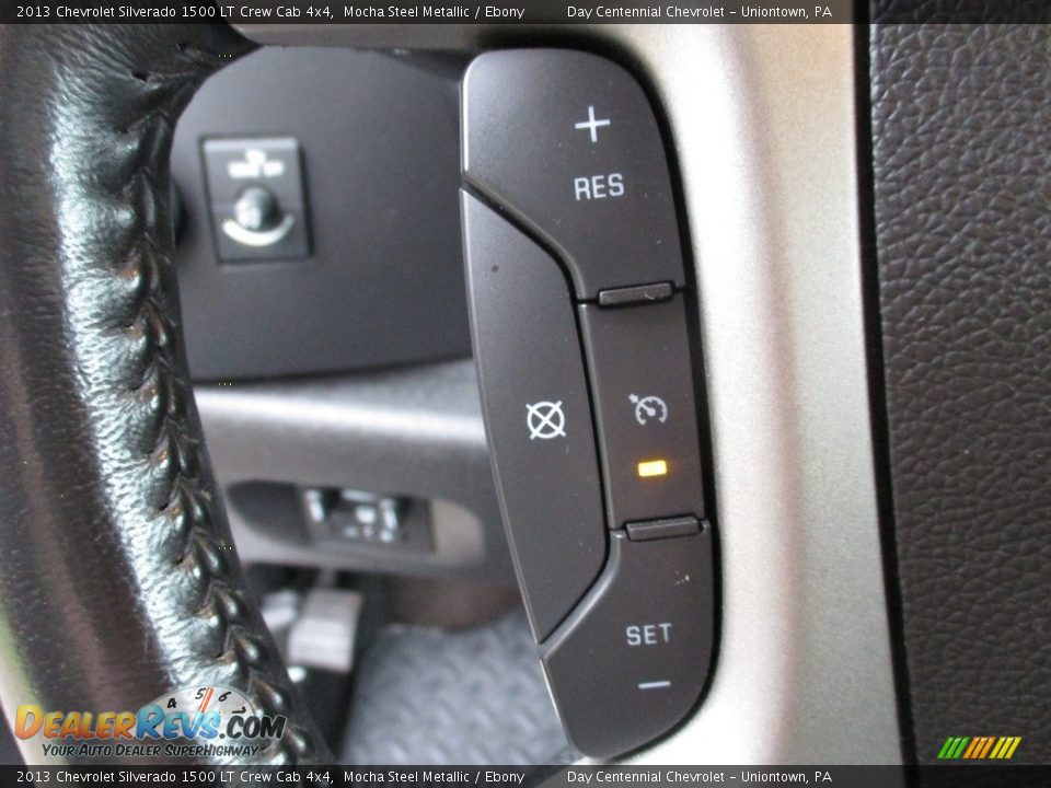 2013 Chevrolet Silverado 1500 LT Crew Cab 4x4 Mocha Steel Metallic / Ebony Photo #36