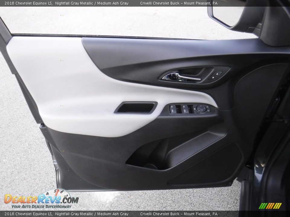 2018 Chevrolet Equinox LS Nightfall Gray Metallic / Medium Ash Gray Photo #12