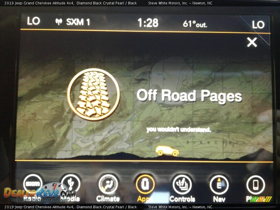 2019 Jeep Grand Cherokee Altitude 4x4 Diamond Black Crystal Pearl / Black Photo #28