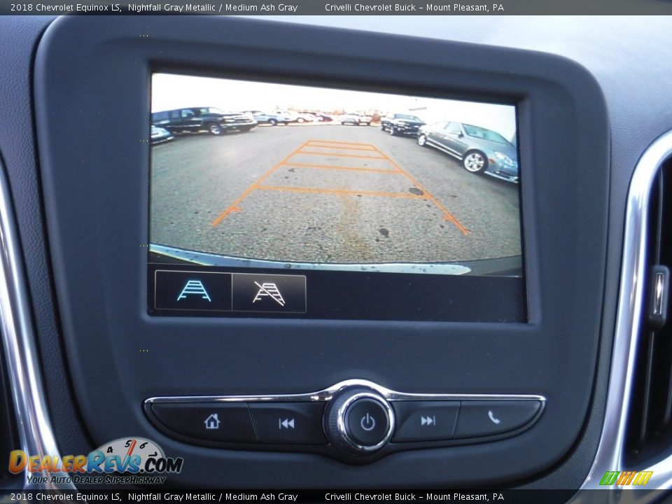 2018 Chevrolet Equinox LS Nightfall Gray Metallic / Medium Ash Gray Photo #16