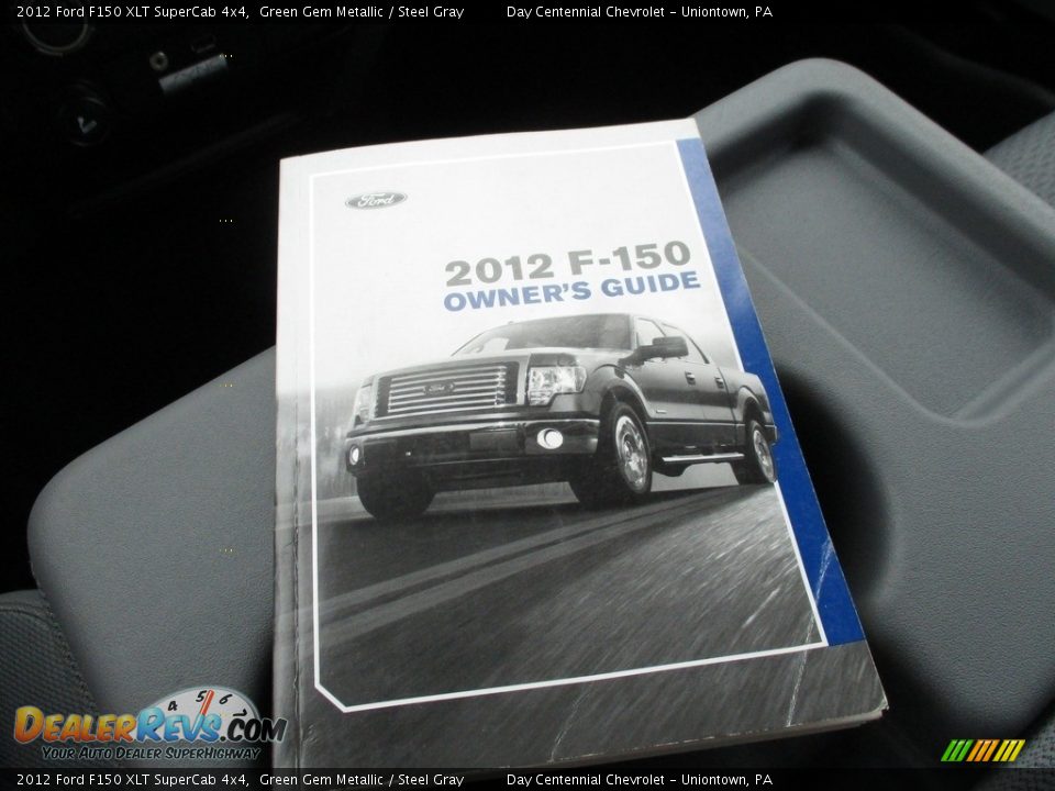 2012 Ford F150 XLT SuperCab 4x4 Green Gem Metallic / Steel Gray Photo #33