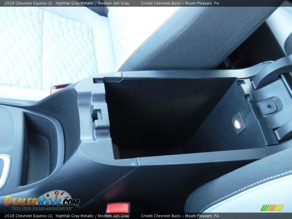 2018 Chevrolet Equinox LS Nightfall Gray Metallic / Medium Ash Gray Photo #23