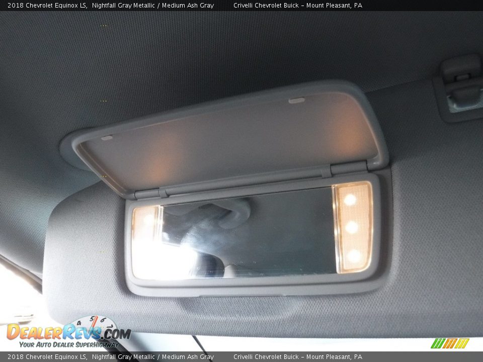 2018 Chevrolet Equinox LS Nightfall Gray Metallic / Medium Ash Gray Photo #24