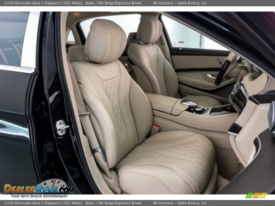 Front Seat of 2018 Mercedes-Benz S Maybach S 560 4Matic Photo #6