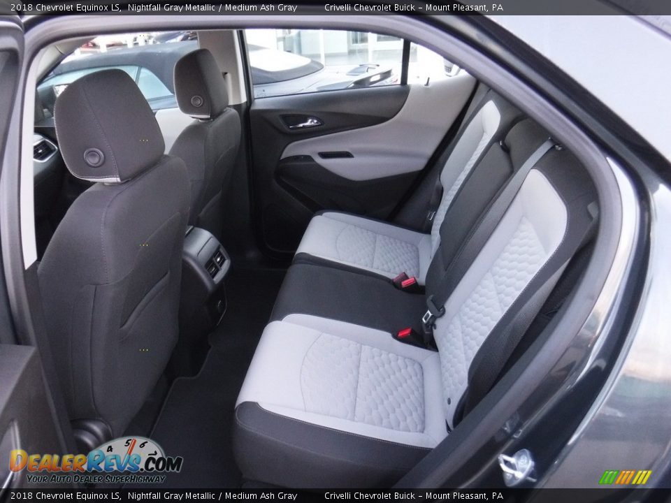 2018 Chevrolet Equinox LS Nightfall Gray Metallic / Medium Ash Gray Photo #26