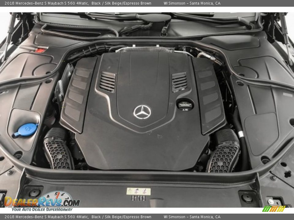 2018 Mercedes-Benz S Maybach S 560 4Matic 4.0 Liter biturbo DOHC 32-Valve VVT V8 Engine Photo #9