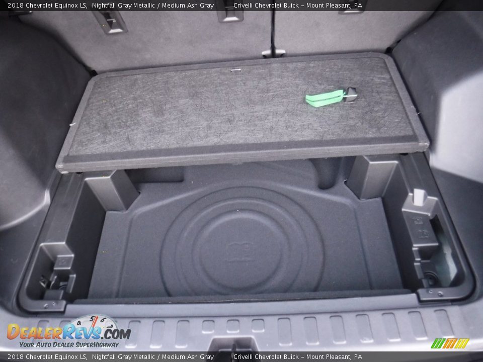 2018 Chevrolet Equinox LS Nightfall Gray Metallic / Medium Ash Gray Photo #28