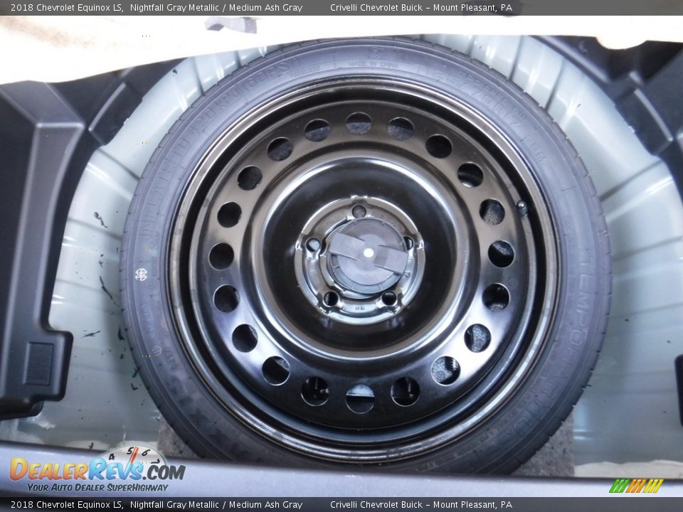 2018 Chevrolet Equinox LS Nightfall Gray Metallic / Medium Ash Gray Photo #29