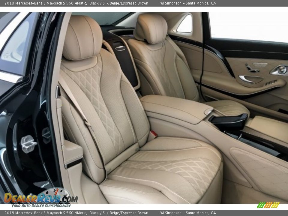 Rear Seat of 2018 Mercedes-Benz S Maybach S 560 4Matic Photo #13