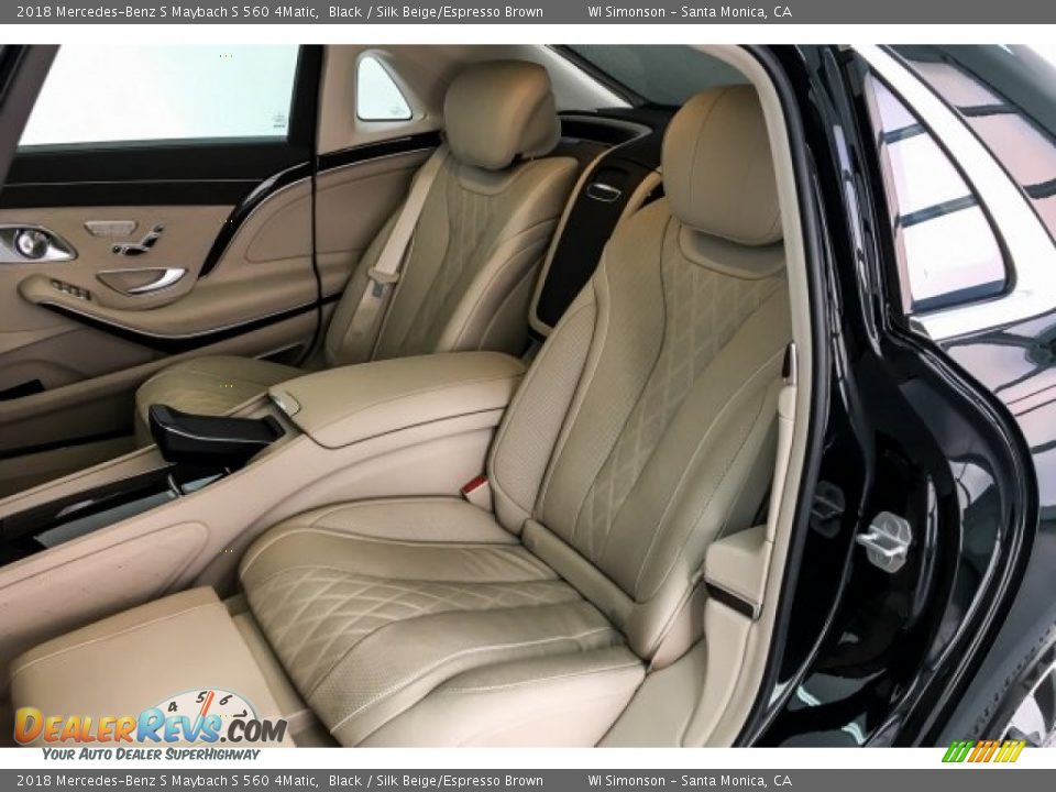 Rear Seat of 2018 Mercedes-Benz S Maybach S 560 4Matic Photo #18