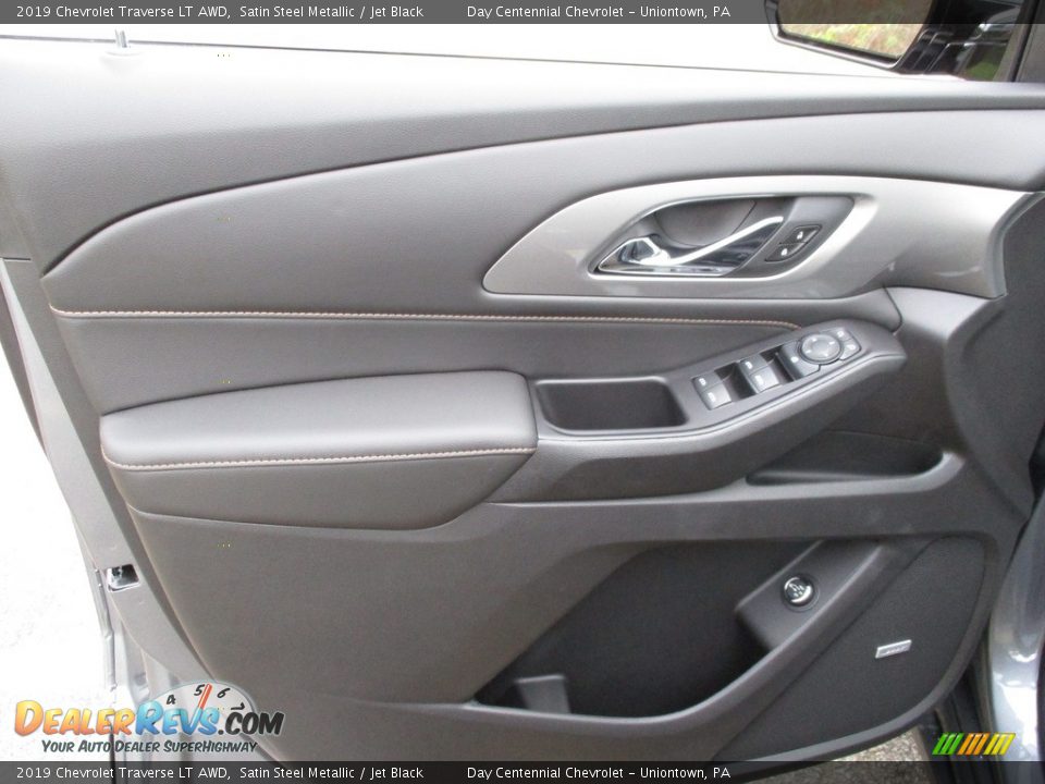 2019 Chevrolet Traverse LT AWD Satin Steel Metallic / Jet Black Photo #10